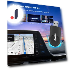 2 in 1 Wireless Carplay and Android Auto Adapter Smart Key — Navigation & GPS Accessories, RuJia Home Decor