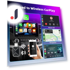 2 In 1 Wireless CarPlay Android Auto AI Box Adapter — Phone Accessories, RuJia Home Decor
