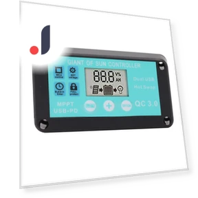 30A Solar Charge Controller with Dual USB Ports — Chargers, Canaryy-duoqiao