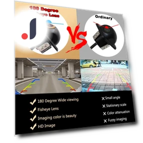 4K AHD CVBS CCD Fisheye Lens Rear View Camera — Rearview Cameras for Cars, A Auto Parts Mall