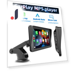 7-inch CarPlay Android Auto Car Radio Multimedia Video Player — Car Installation Essentials, RuJia Home Decor