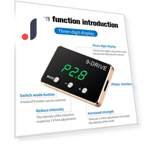 9-mode Electronic Throttle Controller — Throttle Bodies, RuJia Home Decor