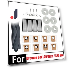 Accessory Kit for Dreame Bot L20 Ultra / X20 Pro Robot Vacuum — Parts & Accessories, Elegant Living House