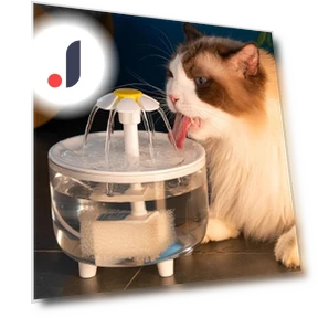 Automatic Circulating Water Dispenser for Pets — Feeding Supplies, GYROBALL