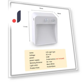 Automatic LED Night Light with Motion Sensor — Night Lights, Build My Home