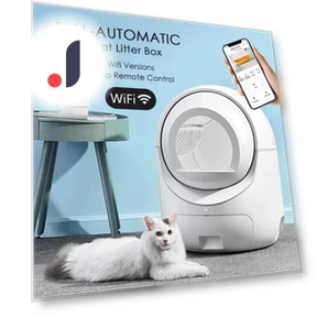 Automatic Self-Cleaning Cat Litter Box — Waste Bins, Explorer Outdoors