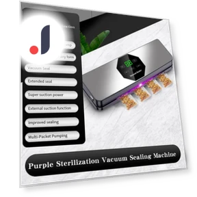 Automatic Vacuum Sealing Machine with UV Sterilization — Vacuum Bags, Phone Needs