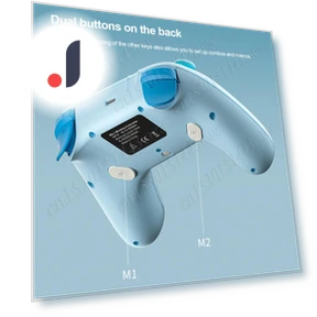 Bluetooth-Compatible Gaming Controller with Hall Effect Dual Joystick — Gaming Controllers, Home Textile Home Decoration