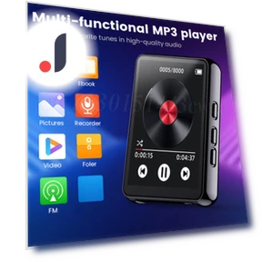 Bluetooth MP3 Player with Speaker — Portable Media Players, Home Textile Home Decoration
