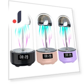 Bluetooth Speaker with 7-Color Lighting — Portable Audio, Homedepot
