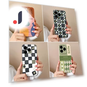 Bumper Case with Checkered Pattern — Bumpers, New Style Case
