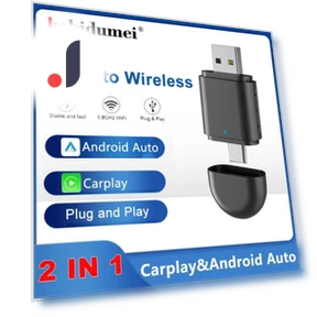 Carplay 2-in-1 Adapter with Dual USB and Type-C Ports — Phone Accessories, A Auto Parts Mall