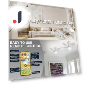 Ceiling Fan with Remote Control and LED Light — Ceiling Fans, Build My Home
