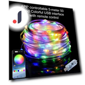 Christmas Lights with Shape Display Function — Lighted Displays, Be a good person