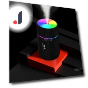 Colorful Atmosphere Lamp Humidifier — Air Moisturizers, A Auto Parts Mall