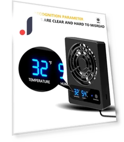 Digital Smart Fan Accessories for Reptile Box — Hygrometers, AE Selection