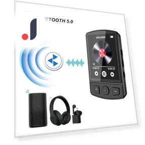 Full Touch Screen MP3 Player with Bluetooth — Portable Media Players, A Surname Home