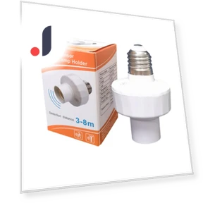 Induction Radar E27 Socket Smart Bulb Lamp Human Sensor Base Motion Detector Adapter — Motion Sensors, 28 Warooni