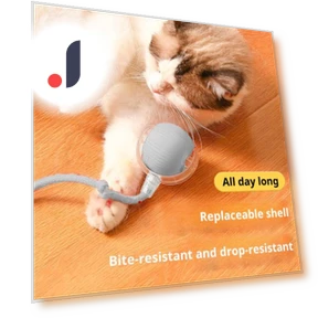 Interactive Cat Toy Ball — Cat Playthings, Love Pet House