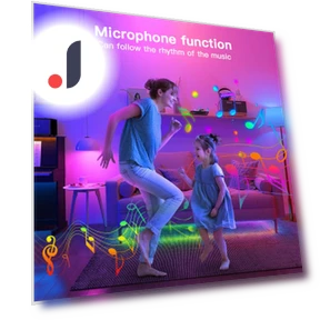 LED Controller with Microphone for Dynamic RGB Lighting — LED Strips, Good Household Items