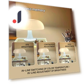LED Desk Lamp with Touch Dimming — Study & Desk Lighting, Build My Home