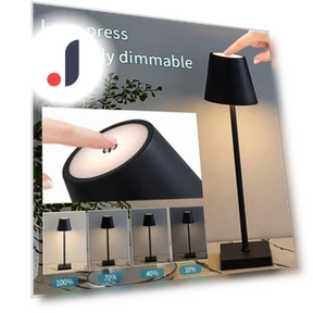 LED Desk Lamp with USB Charging — Desk & Table Lighting, Build My Home
