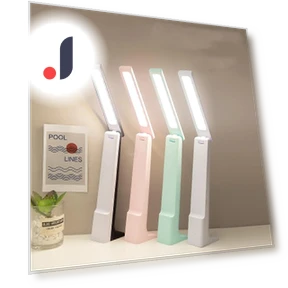 LED Foldable Desk Lamp with USB Charging — Study & Desk Lighting, Build My Home
