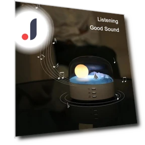 LED Night Light with Touch Control and Bluetooth Speaker — Night Lights, Elegant Living House