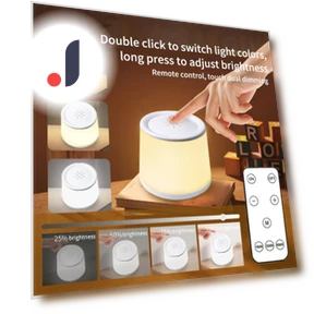 LED Night Light with Touch Control — Night Lights, Elegant Living House