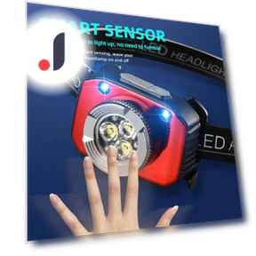 LED Sensor Mini Headlamp — Flashlights, HIMO Group