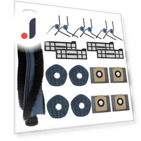 Main Side Brush, HEPA Filters, Mop Cloth, Dust Bags Spare Parts — Parts & Accessories, Serene Homes