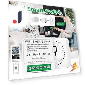 Mini 16A 2way Control Wifi Smart Switch Module — Smart Home Modules, Homeware Essentials