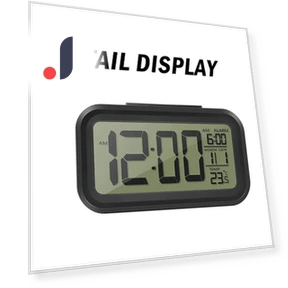 Mini Digital Alarm Clock with Temperature — Alarms & Clocks, Comfort Homeware
