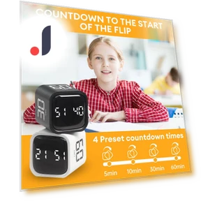 Mini Digital Timer Cube — Timers, Drive Home Supplies
