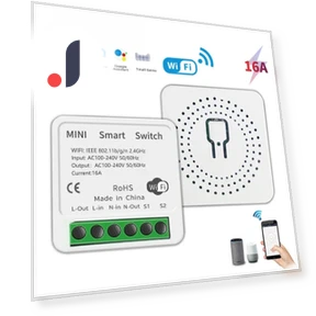 Mini Wi-Fi DIY One-Side Remote Control — Remote Controls, Super Star Mall