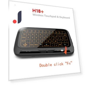 Mini Wireless Keyboard with Backlight and Touchpad — Keyboards, Bellatrix