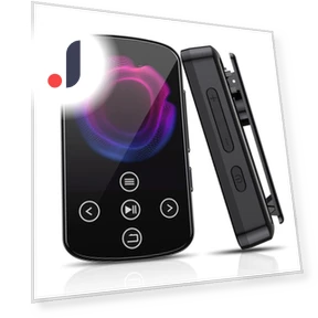 MP3 Player with Back Clip — Portable Media Players, Honor Electronics