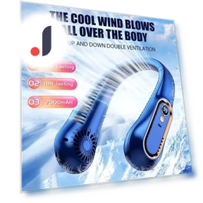 Neck Fan — Portable Cooling Solutions, happy8