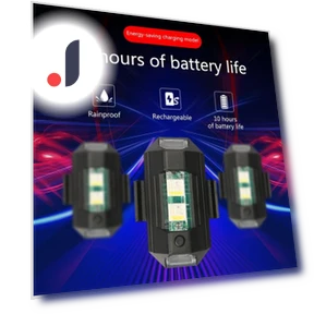 Rechargeable Mini Flashing Lights — Vehicle Safety Signals, A Surname Home