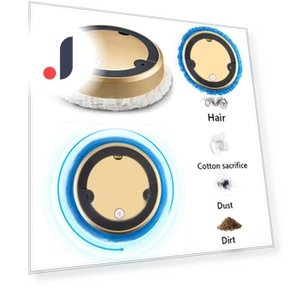 Robot Vacuum for Wet and Dry Cleaning — Smart Cleaning Robots, GYROBALL
