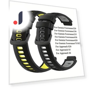 Silicone Strap for Sports Watches — Watch Straps & Bands, HOBBIT-3C Accessories