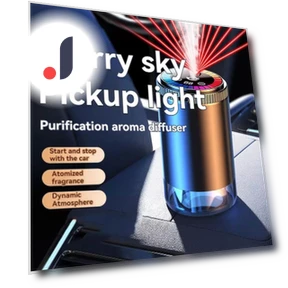 Smart Car Air Freshener Rechargeable Aroma Diffuser — Car Air Fresheners, Auto Home Solutions