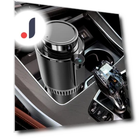 Smart Car Cup Warmer and Cooler with Temperature Display — Beverage Warmers, Home Textile Home Decoration