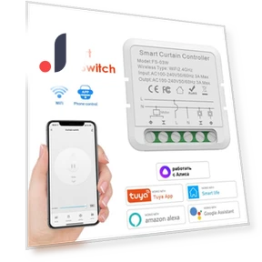 Smart Curtain Switch for Roller Shutters — Smart Home Hubs & Controllers, Build My Home