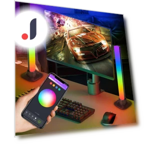 Smart LED Gaming Panel — USB Lighting Solutions, Rainbow Rain