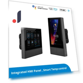 Smart Scene Switch Thermostat with Temperature Control and Touch Screen — Home Climate Control, AprSi