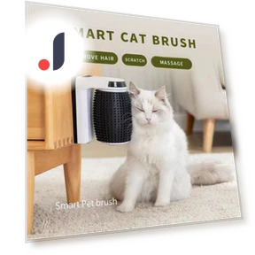 Smart Self-Cleaning Cat Groomer — Hair Mitts & Rollers, Homeware Essentials
