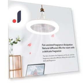 Smart Silent Ceiling Fan with LED Light — Ceiling Fan Lighting Solutions, Build My Home