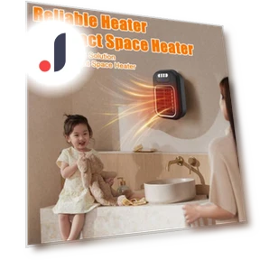 Smart Thermostat Electric Heater — Portable Heating Solutions, dooob