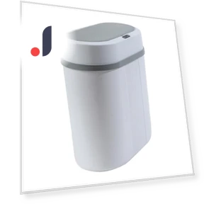 Smart Touchless Trash Can — Kitchen Cans, Clock-Mall